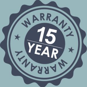 15 year warranty