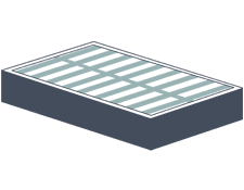 slatted foundation