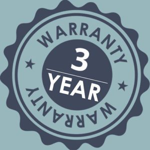 Amore 3 year warranty
