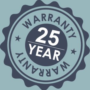 25 Year Warranty