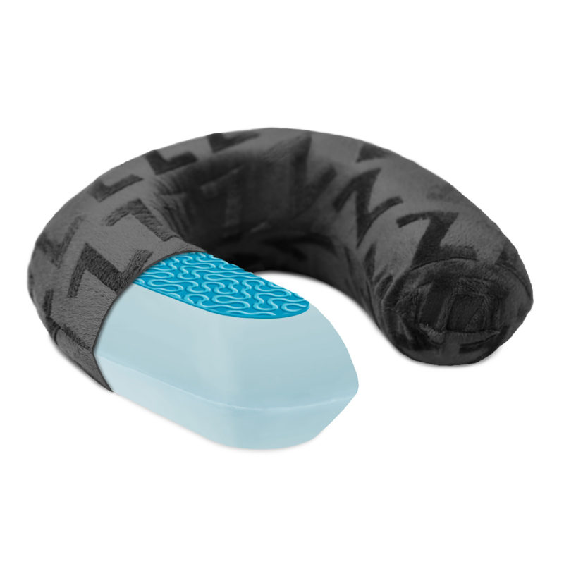 Amore Beds Double-Gel Cooling Travel Neck Pillow