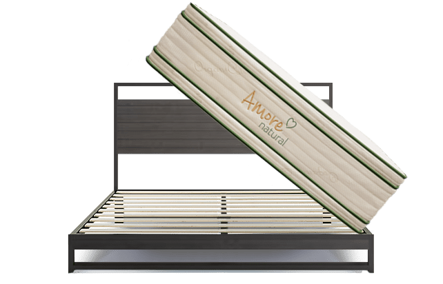 Amore Beds Natural Organic Hybrid 2-Sided Mattress